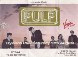 Nottingham Ticket 1996